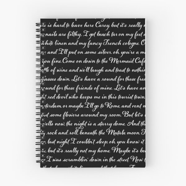 Item preview, Carey - Joni Mitchell (lyrics) v.4 designed and sold by x1brett.