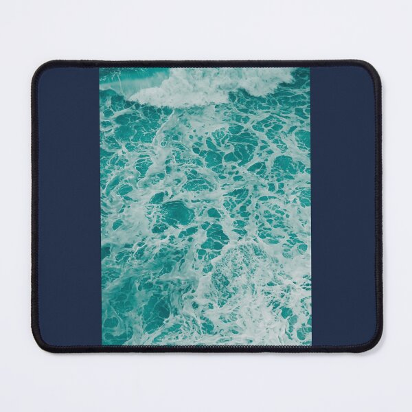 Item preview, Blue Ocean Waves Summer Vibe Marble Pattern designed and sold by GoyetteTravon.