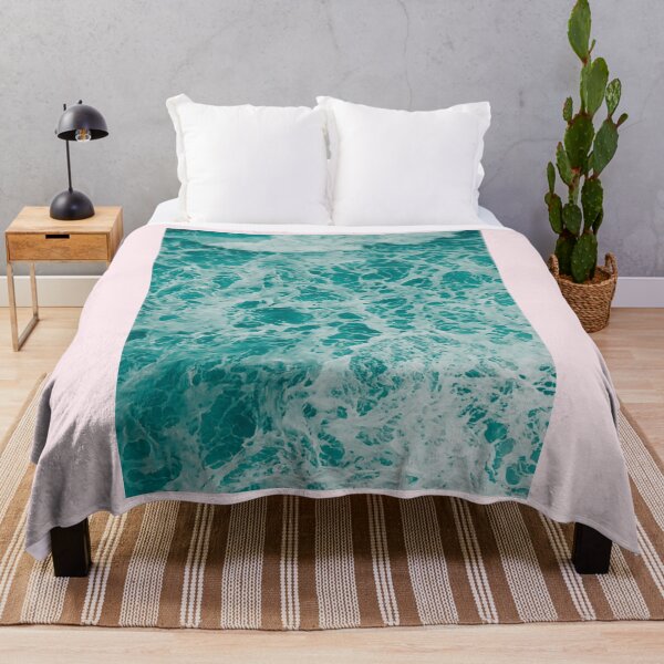 Item preview, Blue Ocean Waves  Summer Vibe  Marble Pattern    designed and sold by GoyetteTravon.