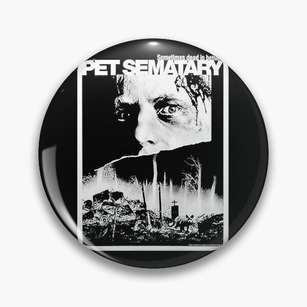 Item preview, Natural Beauty Cemetery Gravestone Death Film Black And White Poster Pet Sematary Halloween Gift For Fan designed and sold by ElbertPineapple.