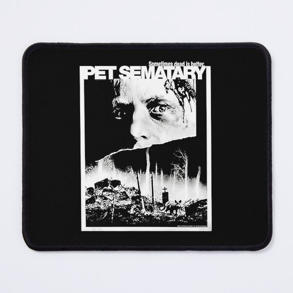 Item preview, Natural Beauty Cemetery Gravestone Death Film Black And White Poster Pet Sematary Halloween Gift For Fan designed and sold by ElbertPineapple.