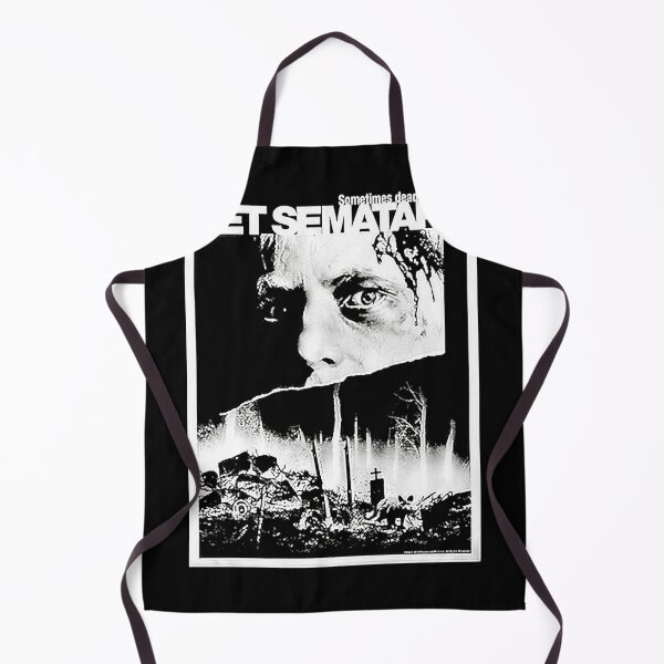 Item preview, Natural Beauty Cemetery Gravestone Death Film Black And White Poster Pet Sematary Halloween Gift For Fan designed and sold by ElbertPineapple.