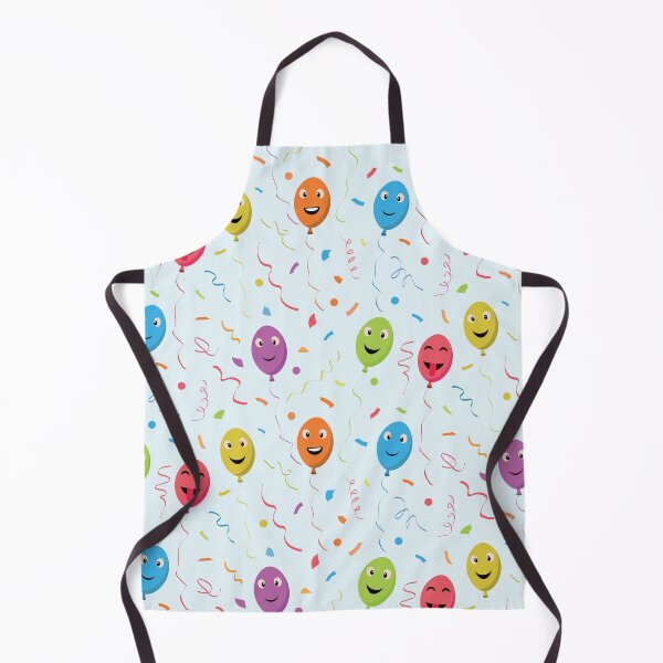 Item preview, Happy birthday smiling  party balloons with confetti  designed and sold by Yasminepatterns .