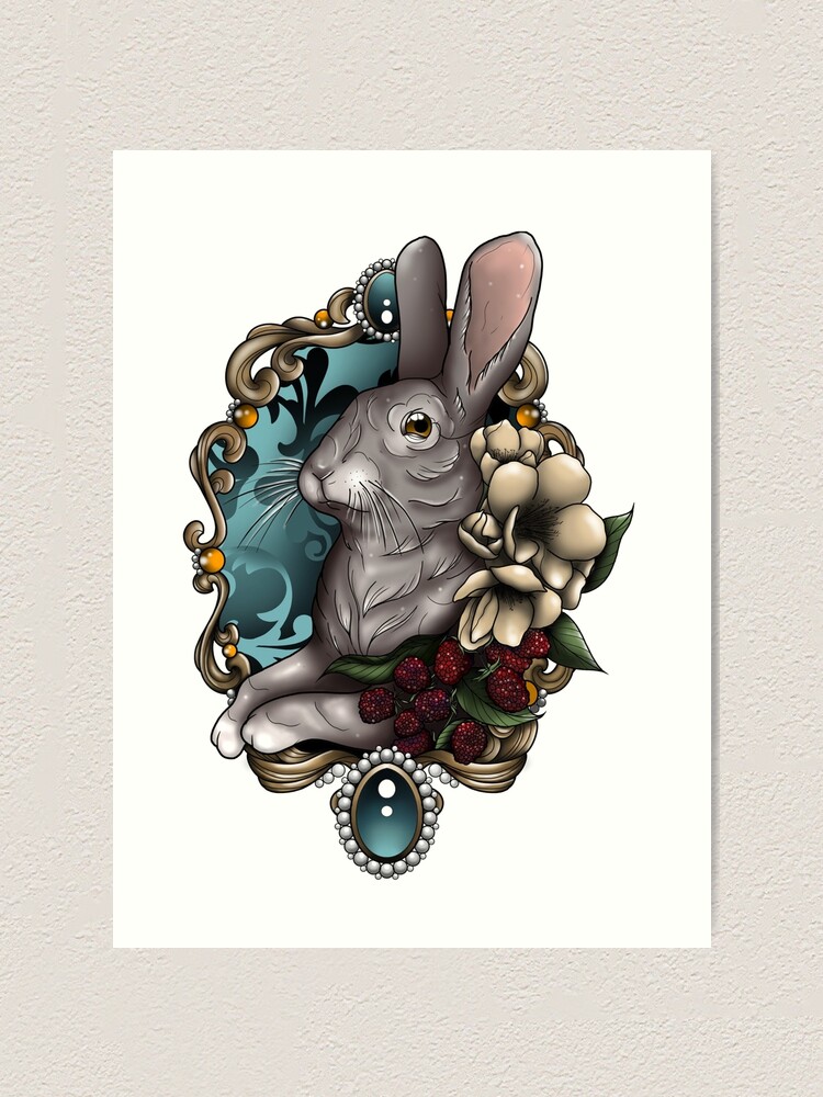 55 Gorgeous Rabbit Tattoo Designs  Designwrld