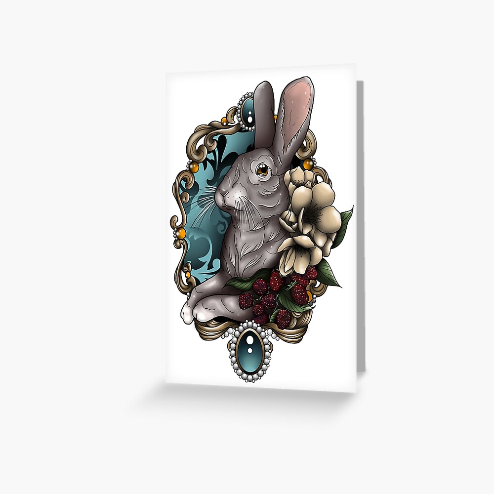 Rabbit Temporary Tattoo - Set of 3 – Little Tattoos