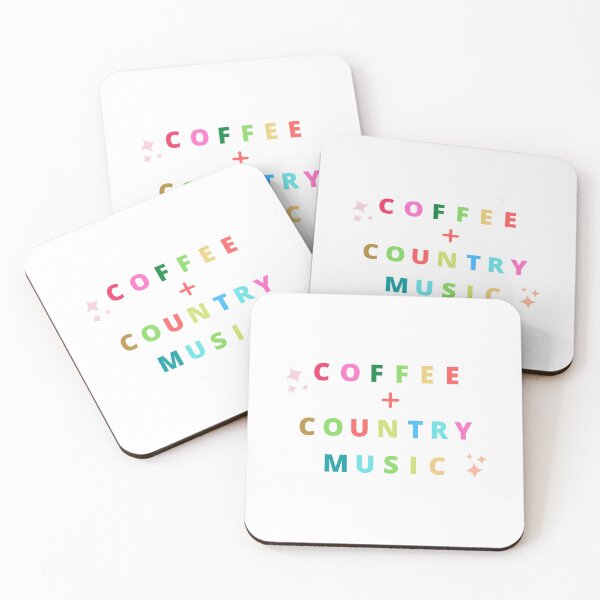 Item preview, Coffee Plus Country Music For Funny Coffee Addict -  Fueled By Coffee And Country Music designed and sold by Funwithmusic.