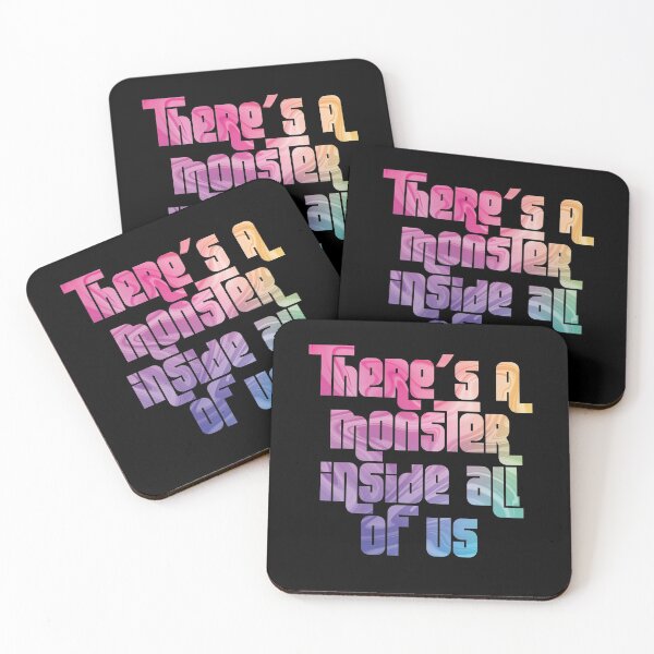 Item preview, There's a monster inside all of us - Funny quote designed and sold by nellylebrun.