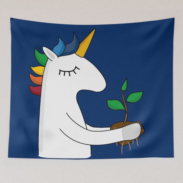 Item preview, Unicorn plants a tree designed and sold by LaDaDi.