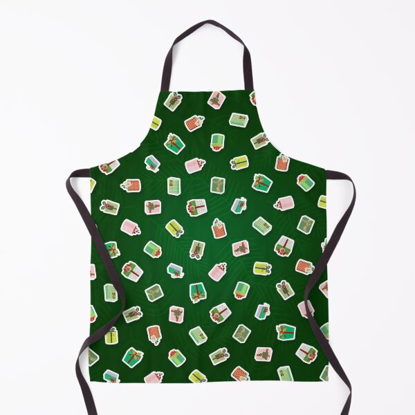 Item preview, Christmas Holiday Gifts Pattern with Pine Needles designed and sold by BigAl3D.