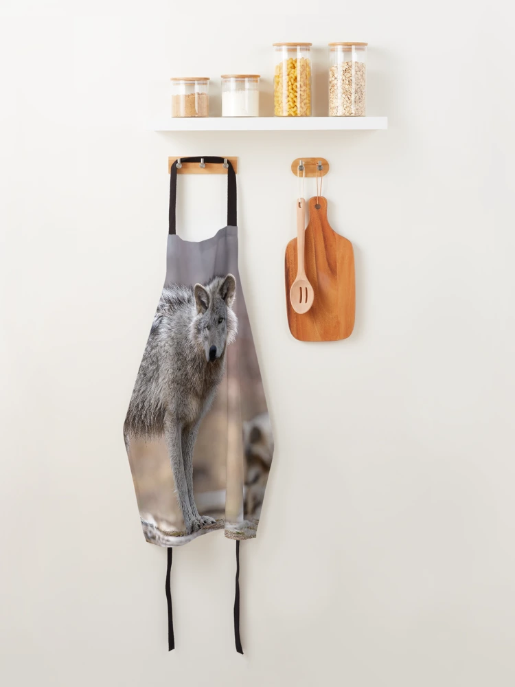 Thumbnail 4 of 6, Apron, Timber Wolves designed and sold by WolvesOnly.