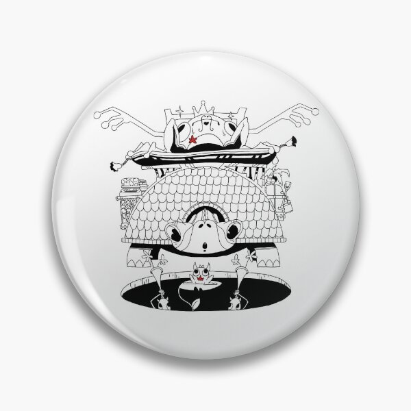 Item preview, Frog King  designed and sold by ArtomalyArt.