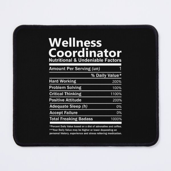 Artikelvorschau, Wellness-Koordinator-T-Shirt - Ernährungs- und unbestreitbare Faktoren Geschenkartikel Tee entworfen und verkauft von oslandefren.