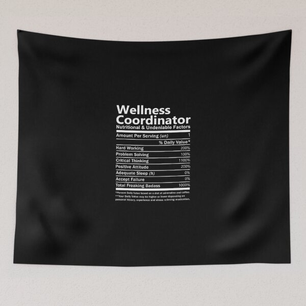 Item preview, Wellness Coordinator T Shirt - Nutritional and Undeniable Factors Gift Item Tee designed and sold by oslandefren.