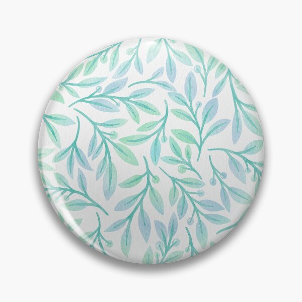 Item preview, Leaves and Berries | Turquoise Palette designed and sold by RebeccaFlaherty.