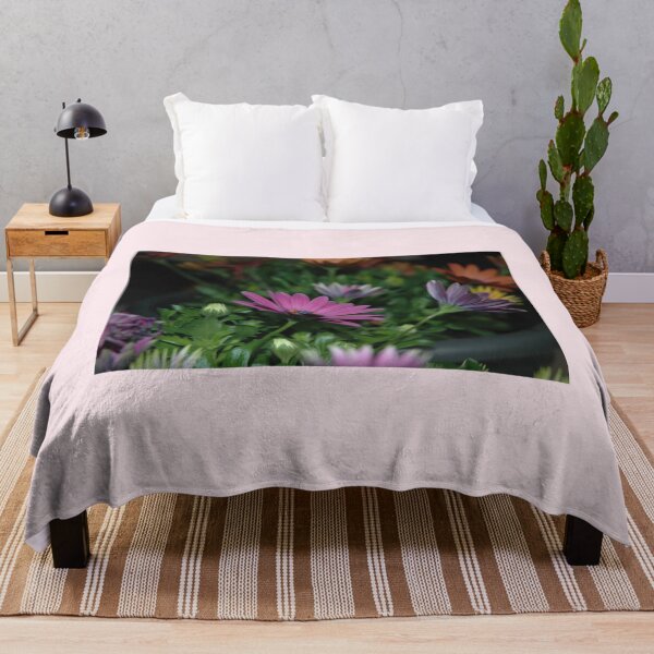 Item preview, Purple and orange flowers with some green leaves photograph designed and sold by GoyetteTravon.