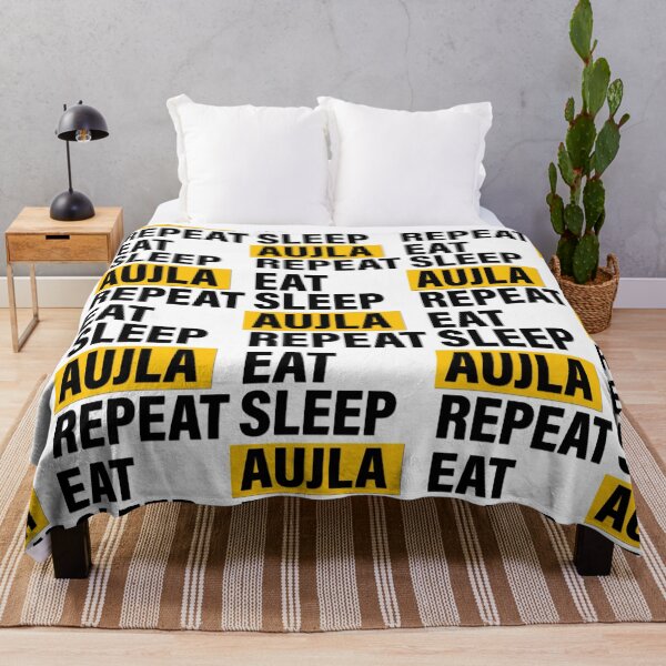 Item preview, EAT SLEEP AUJLA REPEAT designed and sold by Elagon.