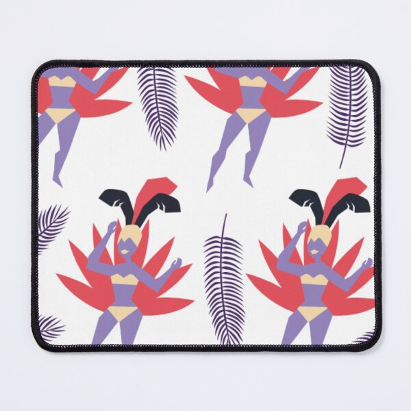 Item preview, Tropical dancer pink red and yellow design designed and sold by BailemosBachata.