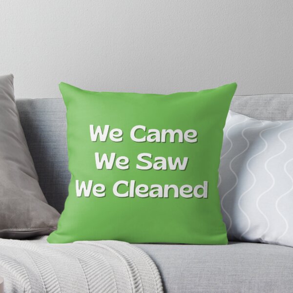 Item preview, We Came We Saw We Cleaned Janitor Cleaning Lady Housekeeping designed and sold by SavvyCleaner.