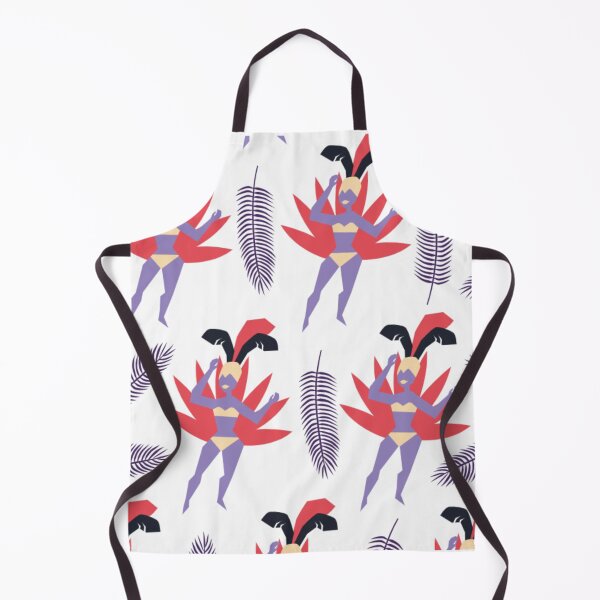 Item preview, Tropical dancer pink red and yellow design designed and sold by BailemosBachata.