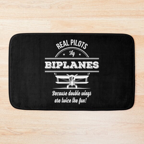 Item preview, Real Pilots Fly Biplanes Because ... designed and sold by stearman.