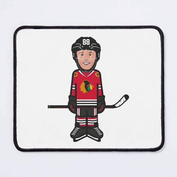 Item preview, Patrick Kane Red Jersey Illustration designed and sold by Bear Creative.