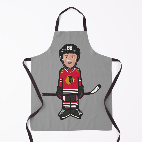 Item preview, Patrick Kane Red Jersey Illustration designed and sold by Bear Creative.