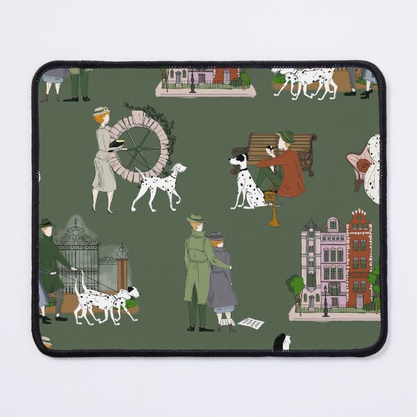 Item preview, Green pattern 101 Dalmatians  designed and sold by Caterina  Fungher.