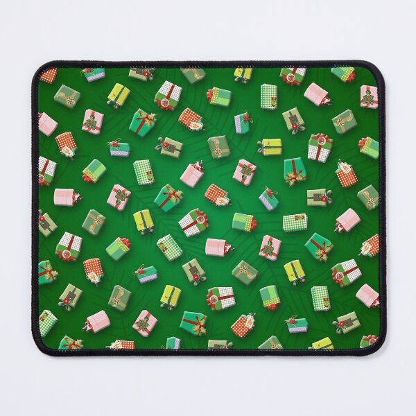 Item preview, Christmas Holiday Gifts Pattern with Pine Needles designed and sold by BigAl3D.