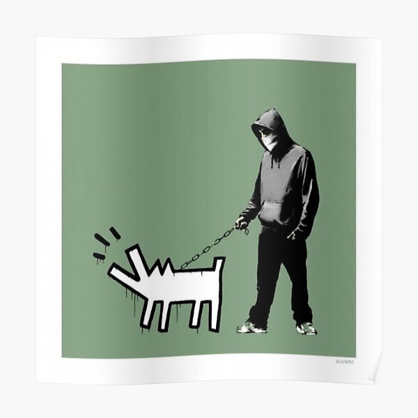 "Banksy Choose Your Weapon Green" Poster For Sale By DataDude | Redbubble