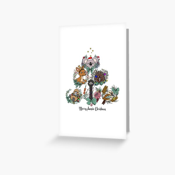 Item preview, Australian Animal Christmas designed and sold by j32-art.
