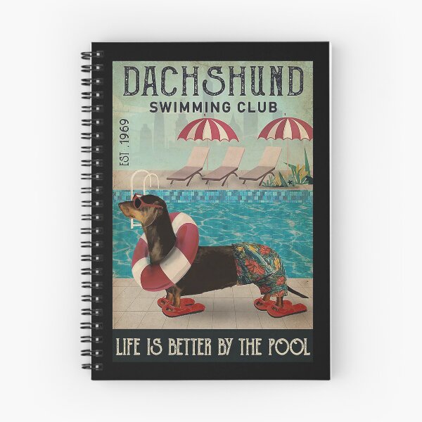Item preview, Swimming Pool Club Dachshund Doxie Dog Funny Quotes Gift designed and sold by Douglafa.