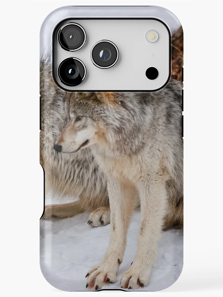 Thumbnail 1 of 4, iPhone Case, Timber Wolves designed and sold by WolvesOnly.