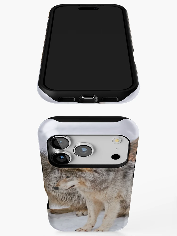 Thumbnail 3 of 4, iPhone Case, Timber Wolves designed and sold by WolvesOnly.