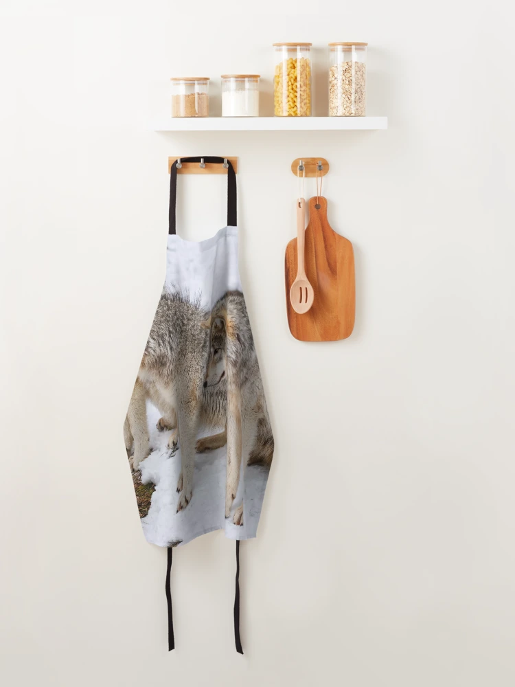 Thumbnail 4 of 6, Apron, Timber Wolves designed and sold by WolvesOnly.
