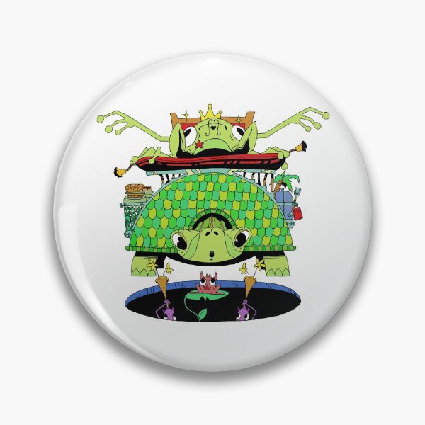 Item preview, Frog King (Colour)  designed and sold by ArtomalyArt.