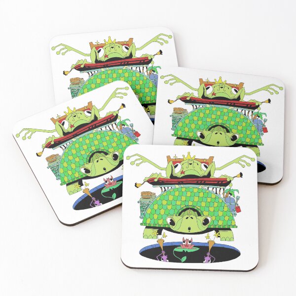 Item preview, Frog King (Colour)  designed and sold by ArtomalyArt.