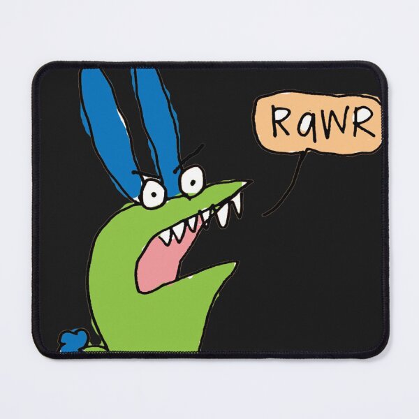 Item preview, Rawr Sticker designed and sold by AlexejJacobs.