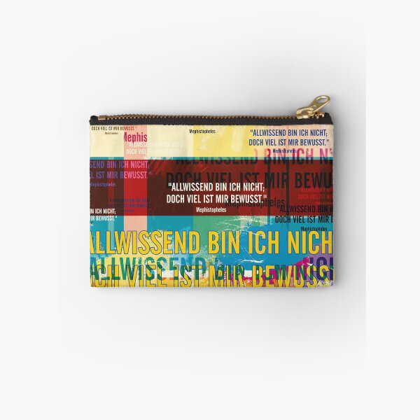 Item preview, I am not omniscient, but I am aware of a lot, well-known Goethe quote designed and sold by Mauswohn.
