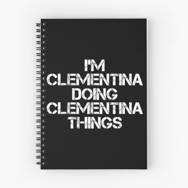 Item preview, Clementina Name T Shirt - I'm Clementina Doing Clementina Things Name Gift Item Tee designed and sold by chezeva.