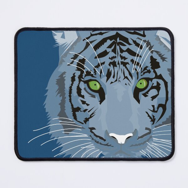Item preview, Albino Tiger Face designed and sold by Javier Narváez Solarte.