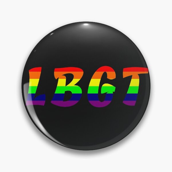 Aperçu de l'œuvre Texte arc-en-ciel LGBT sur fond transparent créée et vendue par Edpod.