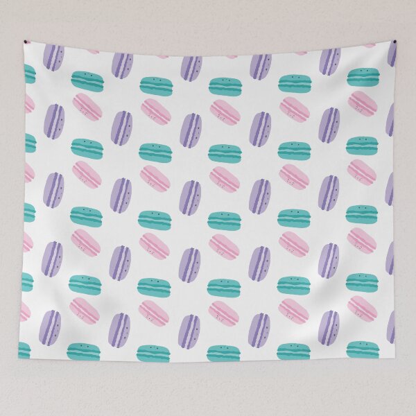Item preview, Kawaii Macarons Macaroons Cute Pastel Colorful designed and sold by kristinedesigns.