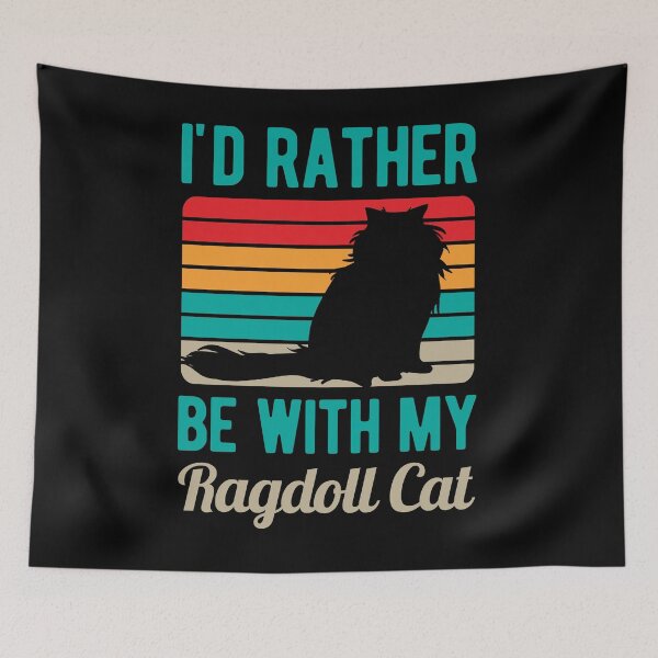 Item preview, Funny Ragdoll Cat Owner designed and sold by artworkbyrihen.