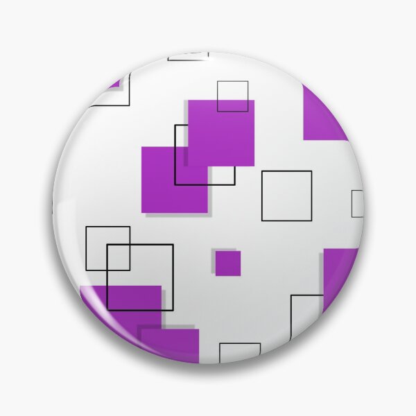 Item preview, Geometric Square Purple  designed and sold by Tshirtstory.