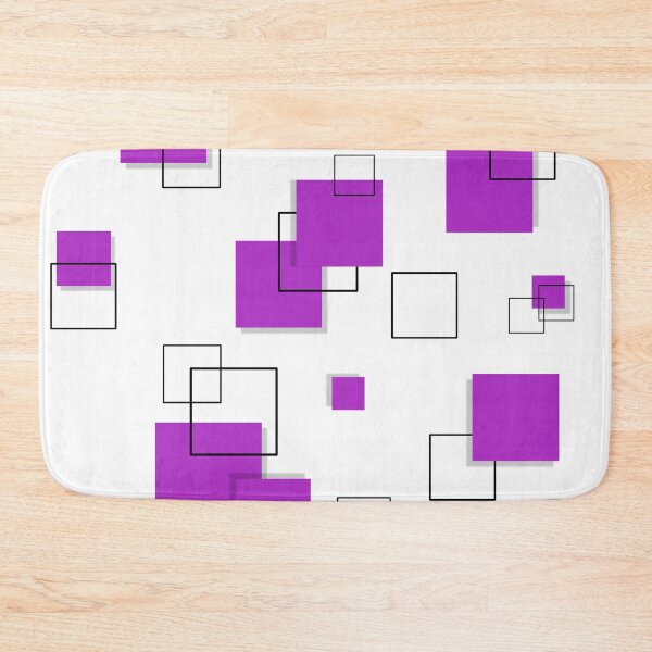 Item preview, Geometric Square Purple  designed and sold by Tshirtstory.