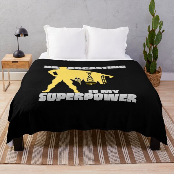 Item preview, Broadcasting Is My Superpower designed and sold by JockArts.
