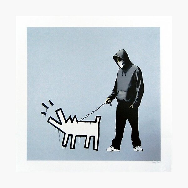 Aperçu de l'œuvre Banksy Choisissez votre arme Argent créée et vendue par DataDude.