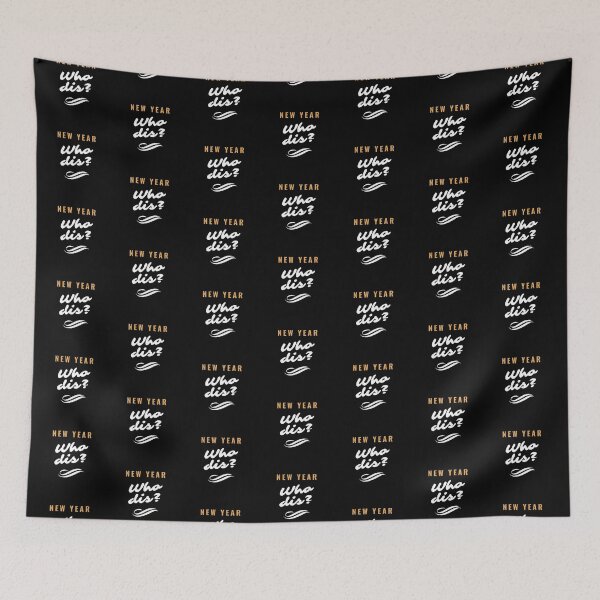 Item preview, New Year. Who Dis? New Year New Me.. Funny New Year Quotes, Funny Sarcastic New Year Motivational T-shirts, Hoodies and Many More.. designed and sold by WholesumArt.