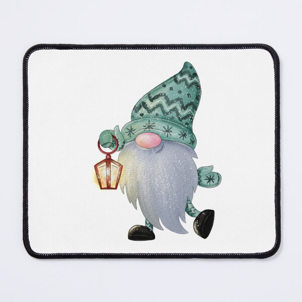 Item preview, Christmas Gnome with a lantern - Merry Christmas designed and sold by WolfPackDesigns.