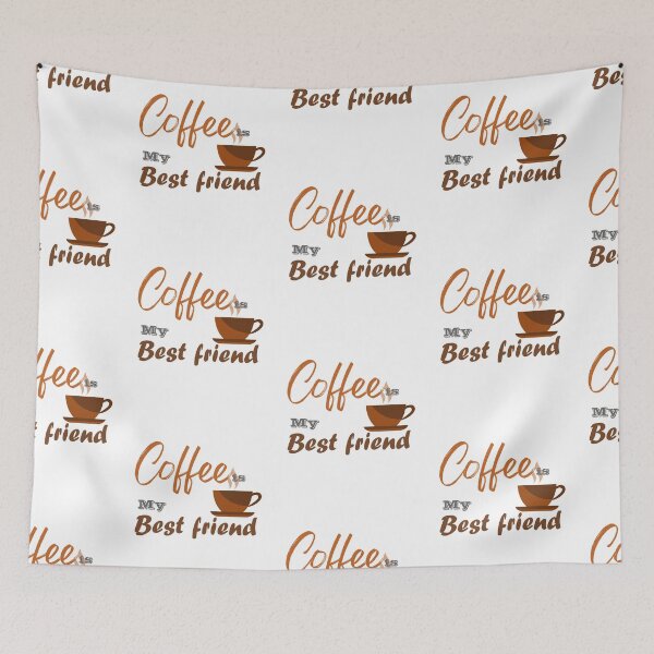Item preview, Coffee is my best friend - Coffee Lover  designed and sold by Paint84.